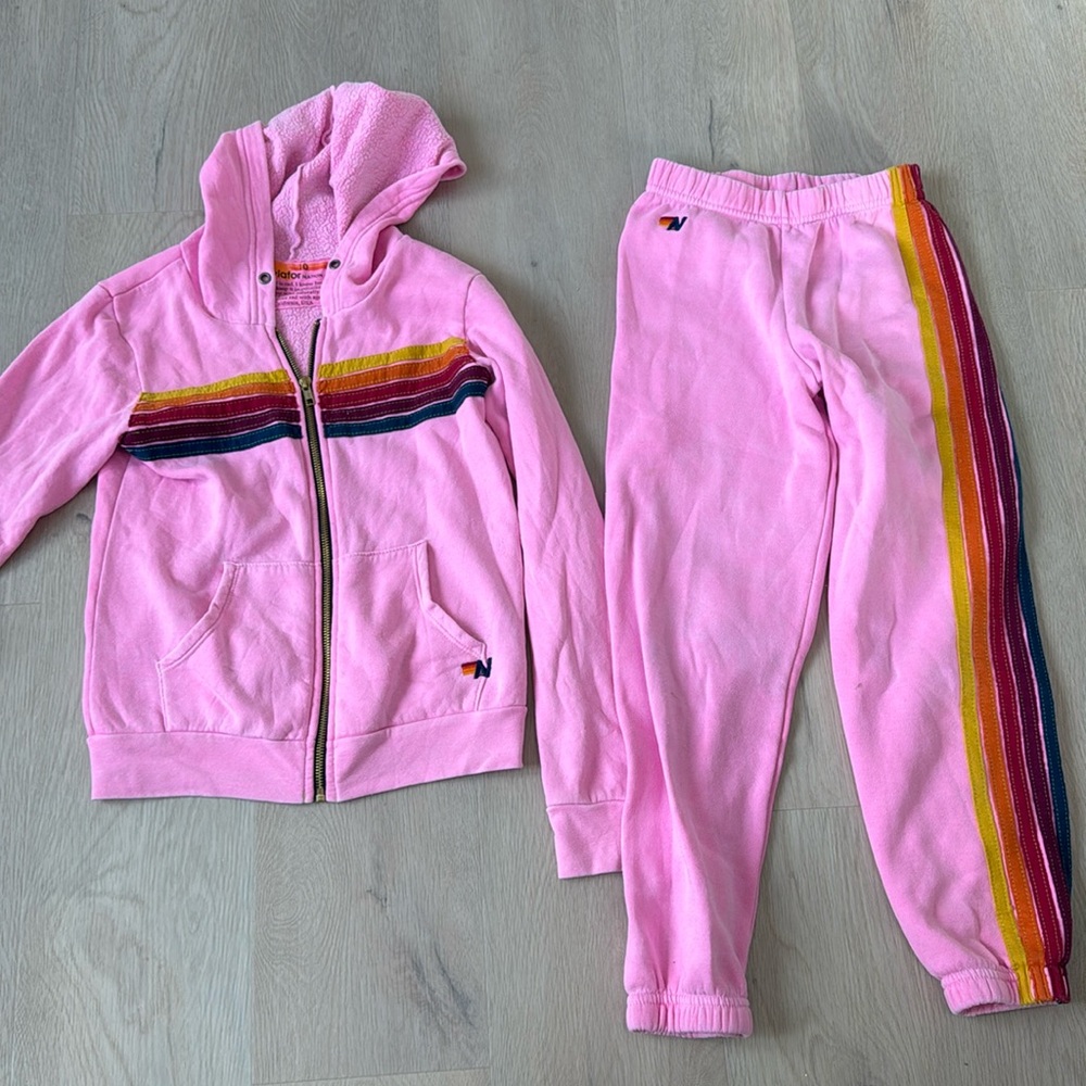 Aviator nation pink set size 10
